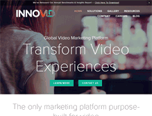 Tablet Screenshot of innovid.com